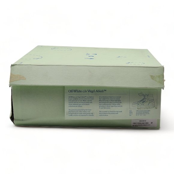 Off-white 3.0 hitop Sneakers burgundy. - Picture 9 of 9